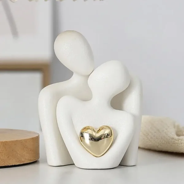 Hugging Couple Figurine