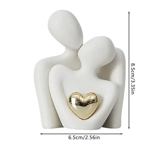 Hugging Couple Figurine - Image 2